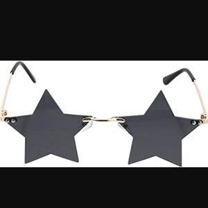 Star shaped fashion sunglasses